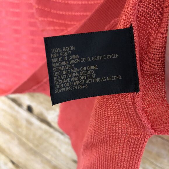 Worthington Pink Short Sleeve Lightweight Knit Tunic Top - Size XL - Scoop Neck - Picture 4 of 5